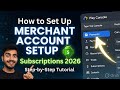 Google Play Console Merchant Account Setup for In-App Subscriptions | Complete Tutorial 2026