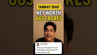 Tanmay Bhat, the biggest Youtuber with 665 crores, Tanmay Bhat comedian #tanmaybhat #comedy #moon...