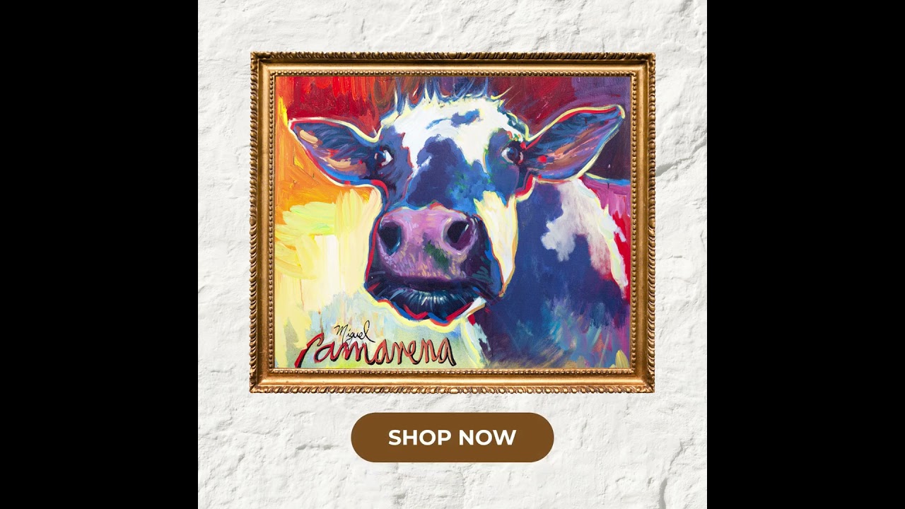 Embrace the Quirkiness with Crazy Cow Wall Art! 🐮🖼️