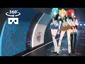 【MMD VR 360°】「Love Me If You Can」初音ミクmiku&amp;Neru&amp;Teto