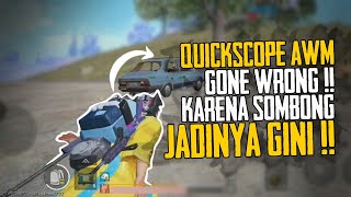 QUICKSCOPE AWM MALAH KAYAK GINI !! TERLALU SOMBONG DAN INI LANGSUNG TERJADI !!! screenshot 4