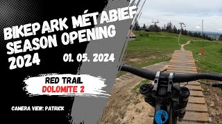 Bikepark Métabief / Season opening 01.05.2024 / Part 6 Patrick - DOLOMITE 2 / 4K 60FPS