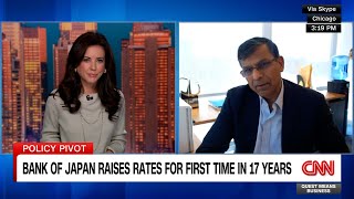 Raghuram Rajan on Japan's First Interest Rate Hike in 17 Years