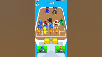 merge rainbow friends || Merge alphabet lore run gameplay walkthrough