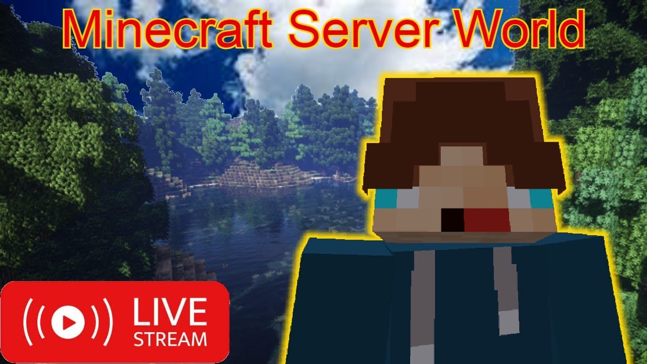 Minecraft: My Minecraft server 9 - Live - YouTube