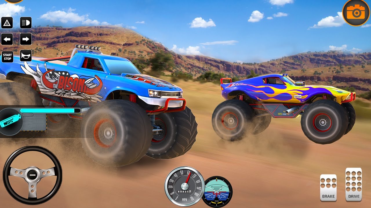 Offroaders - Jogo de Corrida de Caminhão Monstro 3D - Jogo…