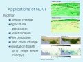 Image Analysis using NDVI to Assess Vegetation Greenness (iGETT-Remote Sensing)