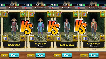 temple run 2 enchanted palace sunyu han vs sara banyan