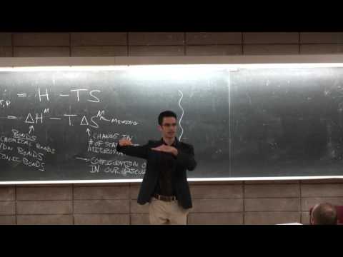 Ep11 Thermodynamics, ideal solutions, entropy - UC San Diego - NANO 134 Darren Lipomi