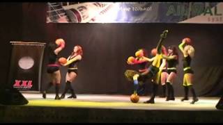 Группа поддержки "Сливки" Cheer-dance-show 2011