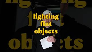 How to light flat objects #lighting #photography #productphotography