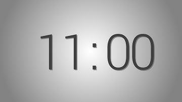 11 Minutes countdown Timer - Beep at the end | Simple Timer (Eleven min)