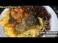 Authentic ghanaian waakye   detailed waakye stew  more  cook with me  ghana street food
