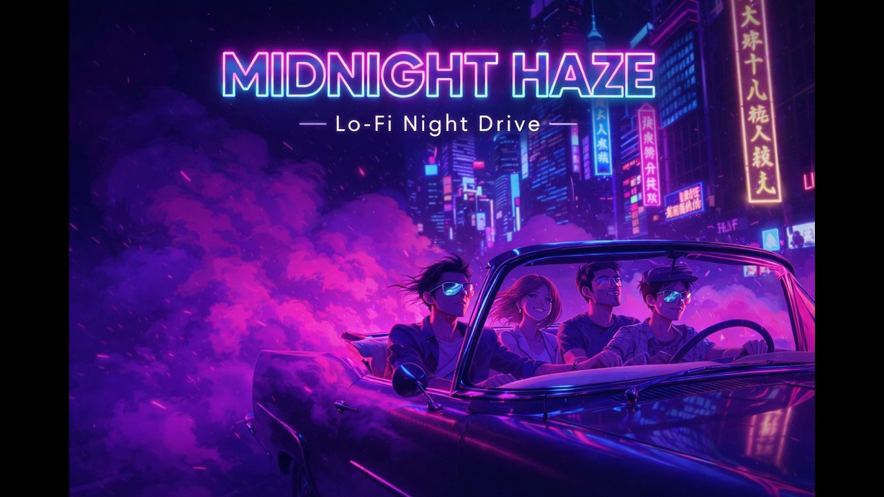 Midnight Haze 🌫 | Chill Night Beats by Hazy Reflection