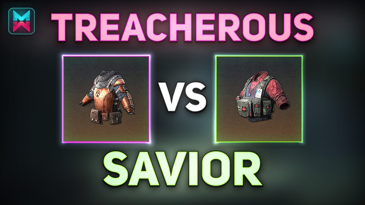 КАКАЯ ДОСПЕХИ ЛУЧШАЯ? - ПОДРОБНОЕ РУКОВОДСТВО TREACHEROUS VS SAVIOR - Once Human