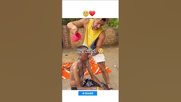 He help a poor man🥺❤️.. #bekind #shorts #Feeltrue #EmotionalShorts  #sad #song #kamin #feeltrue