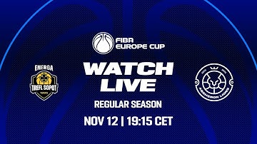 LIVE - Energa Trefl Sopot v Absheron Lions | FIBA Europe Cup 2025-26 | Regular Season