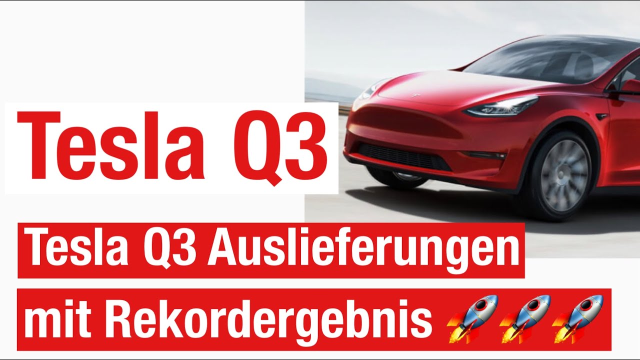 Tesla Q3 Zahlen