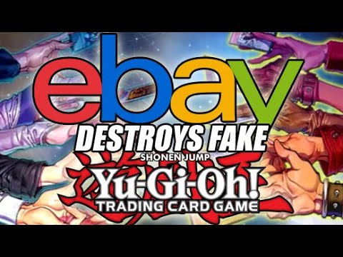 Ebay DESTROYS Fake Yu-Gi-Oh! Cards