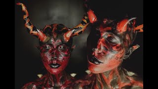 Demon SFX Halloween Makeup