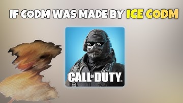If COD Mobile Made By ICE CODM