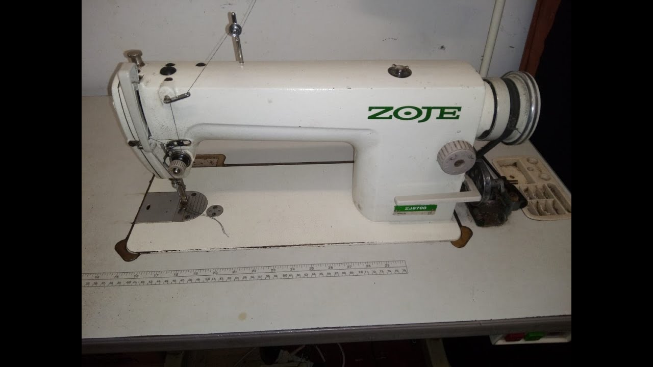 How to thread industrial sewing machine x264 YouTube