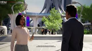 Interactive 3D Walkthrough for Enterprise AI Solutions | Infosys Topaz