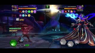 MCOC Alliance War Tier 1 Werewolf by Night vs Imperiosa node 39 with Odin pf 