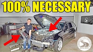 I Installed A GIGANTIC Supercharger On My 7-Seater Mercedes Station Wagon! Ultimate Family Hauler!