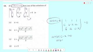 Matrices and Determinant