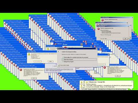 Green screen window error