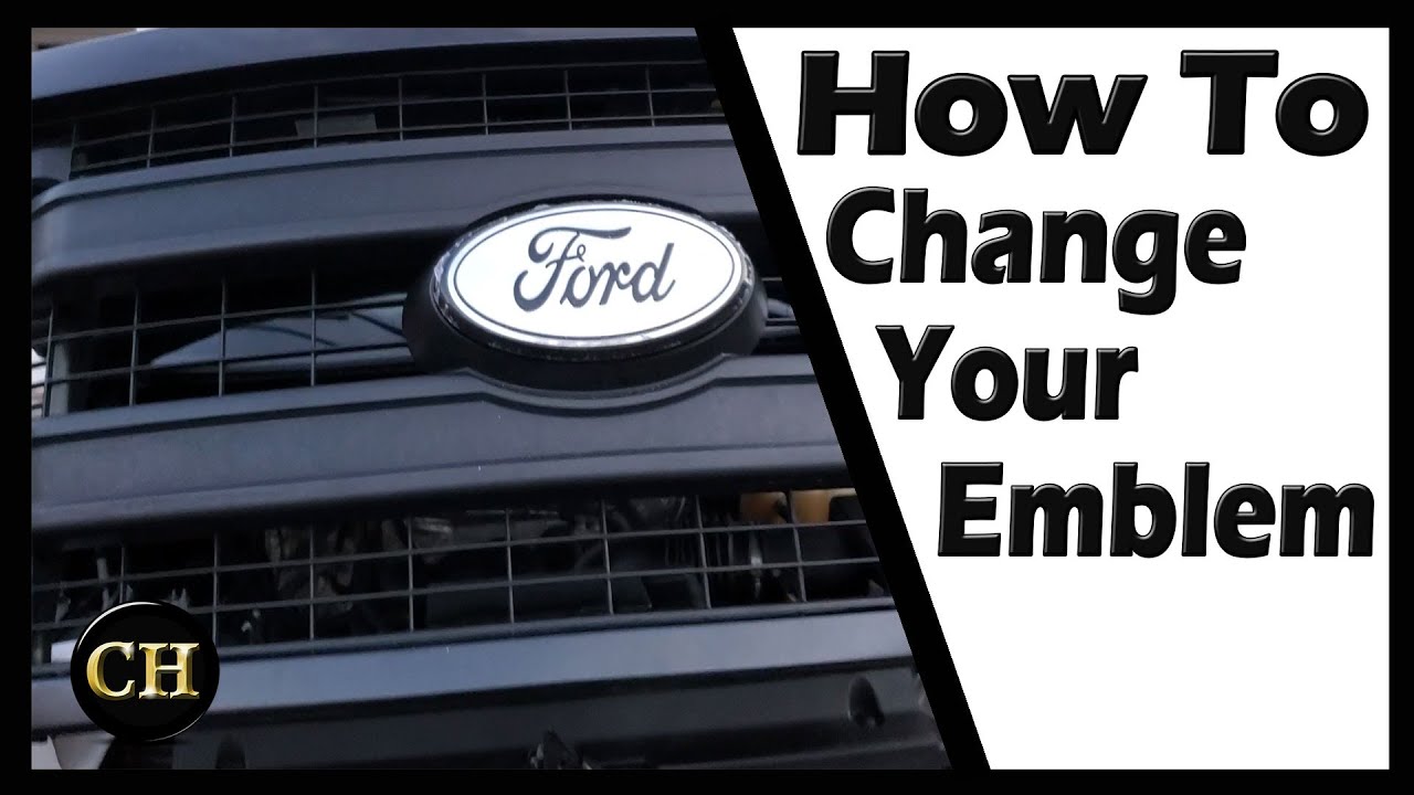How To Replace A Ford Emblem 