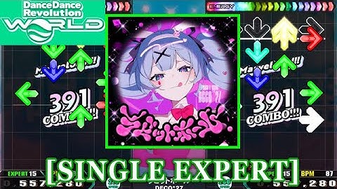 【DDR WORLD】 ラビットホール / DECO*27 [SINGLE EXPERT] 譜面確認+Clap