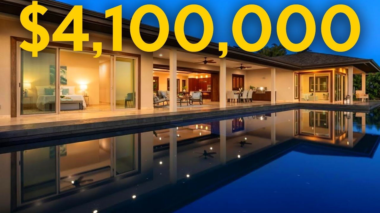 Я НИКОГДА не видел бассейна с таким видом на Гавайях! Внутри дома за 4,1 миллиона долларов