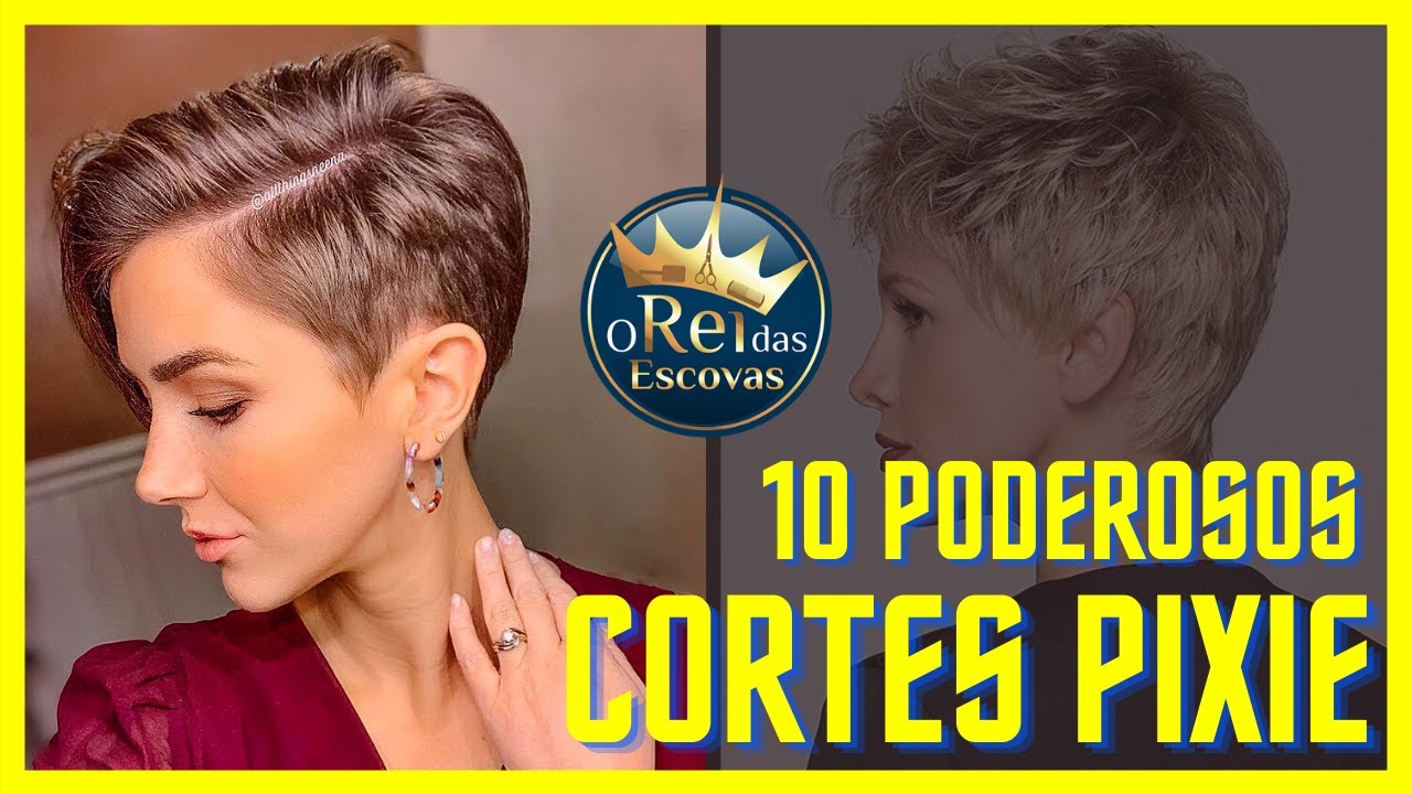 10 TIPOS DE CORTE PIXIE PARA VOCÊ SE INSPIRAR | O REI DAS ESCOVAS