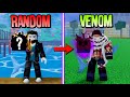 Trading a random fruit to venom in one blox fruits