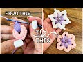 Wooww  super easy dazzling crochet how to crochet flower motif  andrei crafts