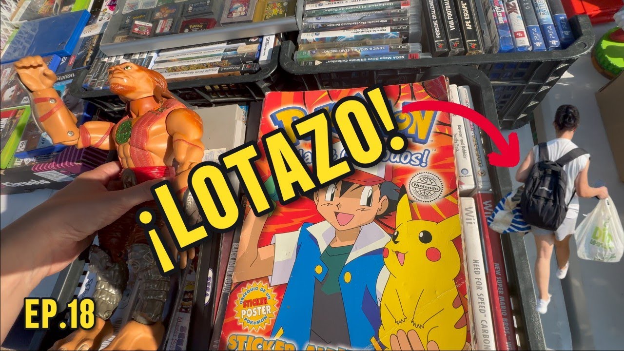 LOTAZO en el Rastro. Material Retro para nuestra colección.Barcelona.Ep.18