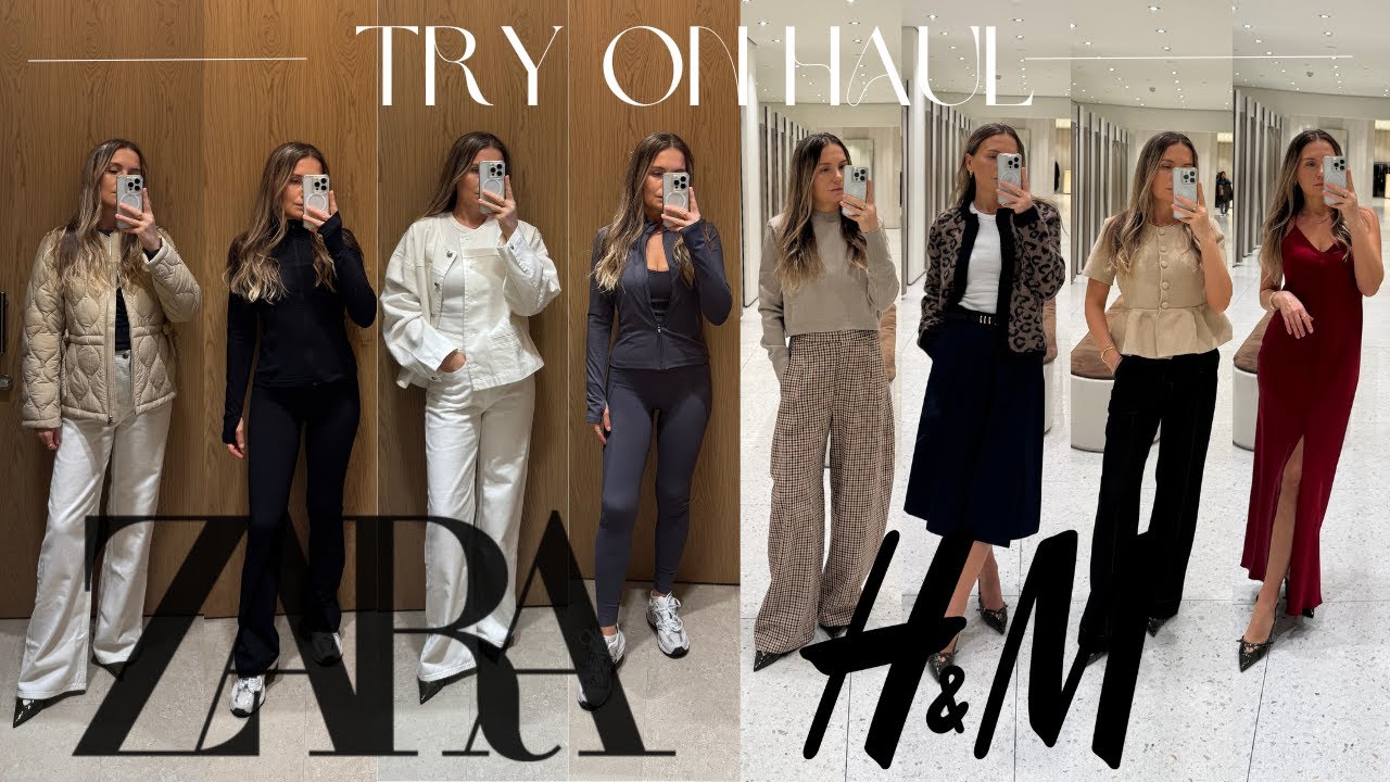 Новинки от ZARA и H&M *** | Примерка | ***