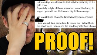 They are trying to RUIN the gold industry! Watch out!