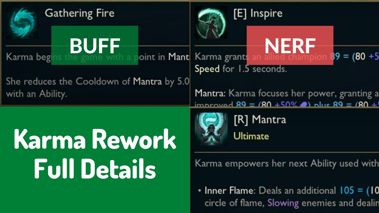 Karma Rework Full Details: All Abilities Revealed - YouTube