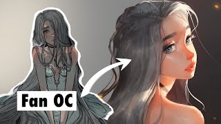DRAWING MY FAN'S OC! DRAWING MY FAN'S OC!