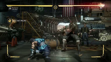 How do you do Sub-Zero Frozen in Time Fatality?