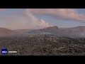 Overview timelapse June 12th 2021, Geldingadalir Volcano, Iceland
