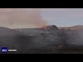 Overview timelapse June 12th 2021, Geldingadalir Volcano, Iceland