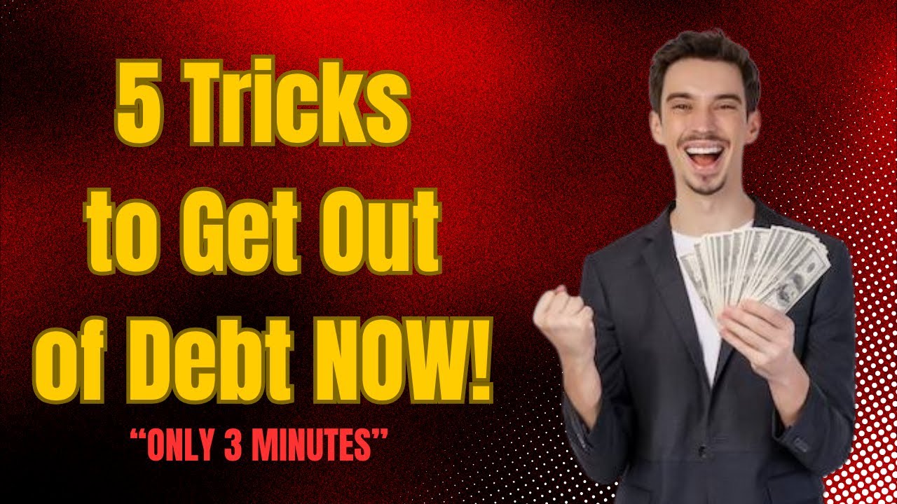 How to Get Out of Debt Fast: 5 Proven Strategies - Only 3 Minutes - YouTube