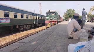 double Action]BABA FAREED]FRIGHT TRAIN)#pakistanrailways #crossing #drighroad