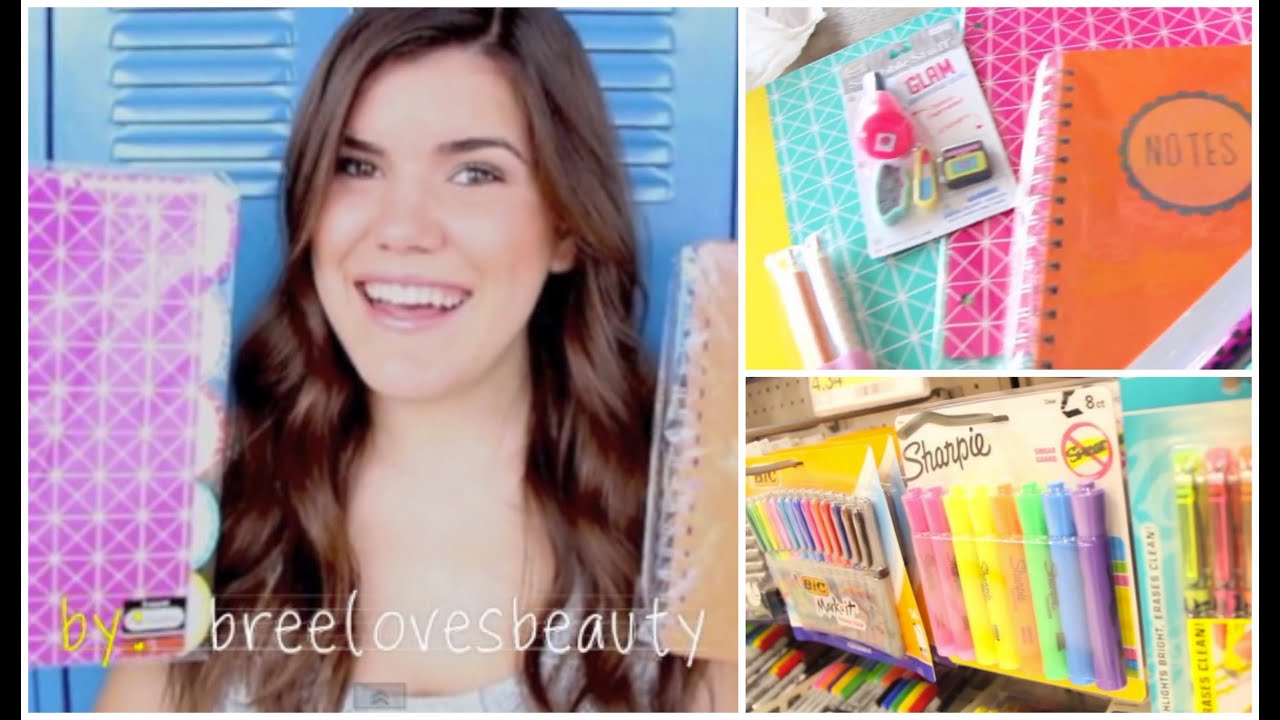 Back to School Supplies Haul + Giveaway! YouTube