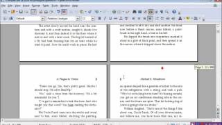 Headers or footers in OpenOffice - Suppressing/Different Left and Right