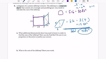 Week 13 - Video 5 Area of Composite Shapes (Part 2)